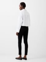 Cropped Poplin Shirt - Image 3