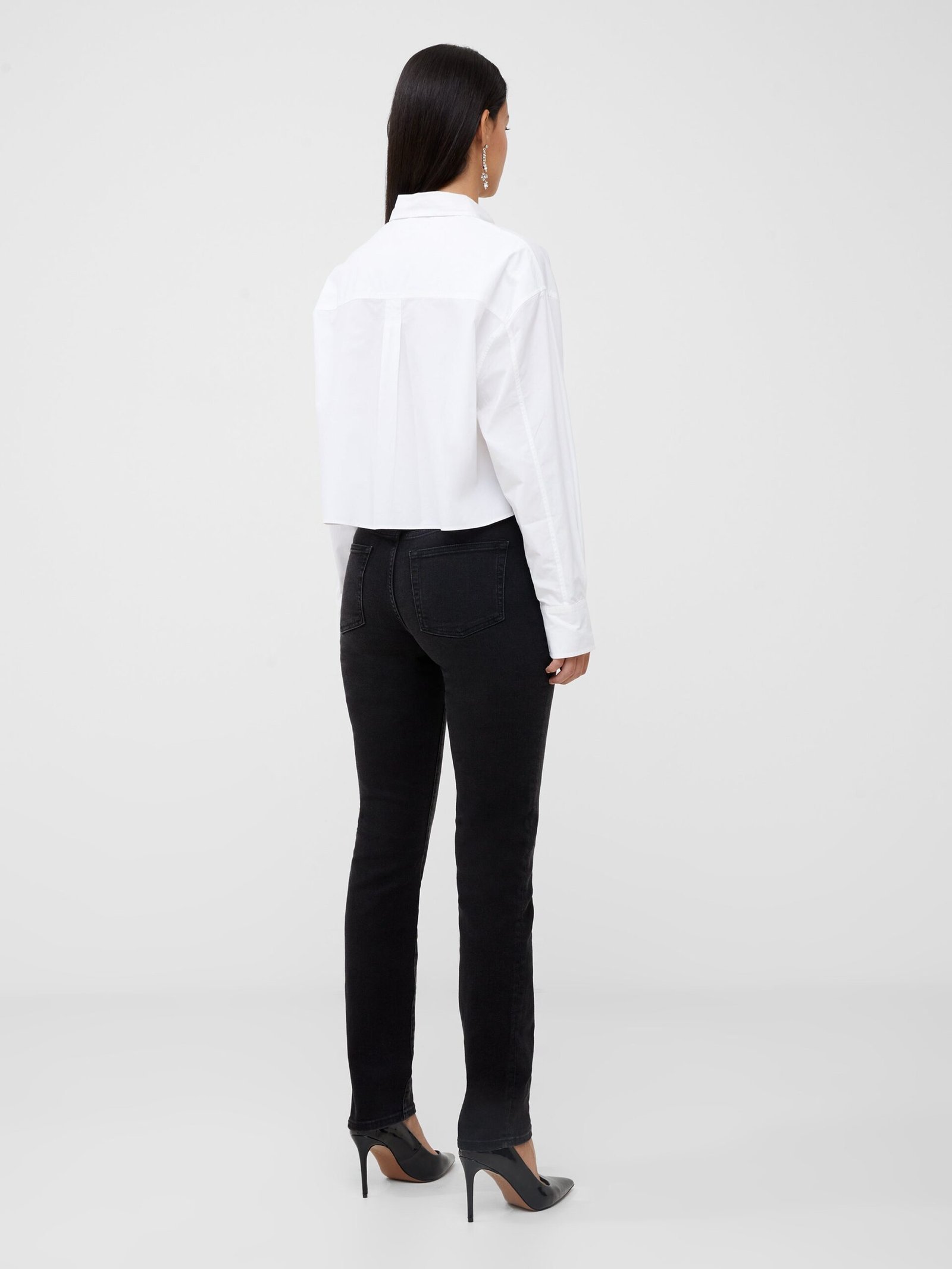 Alissa Cotton Cropped Shirt - Image 4