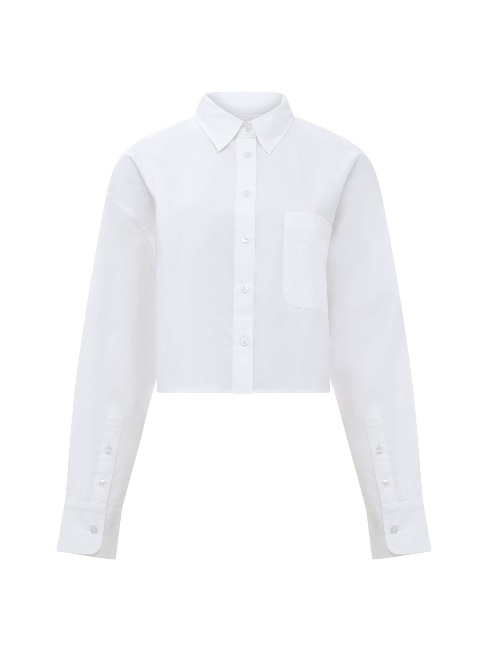 Alissa Cotton Cropped Shirt - Image 5