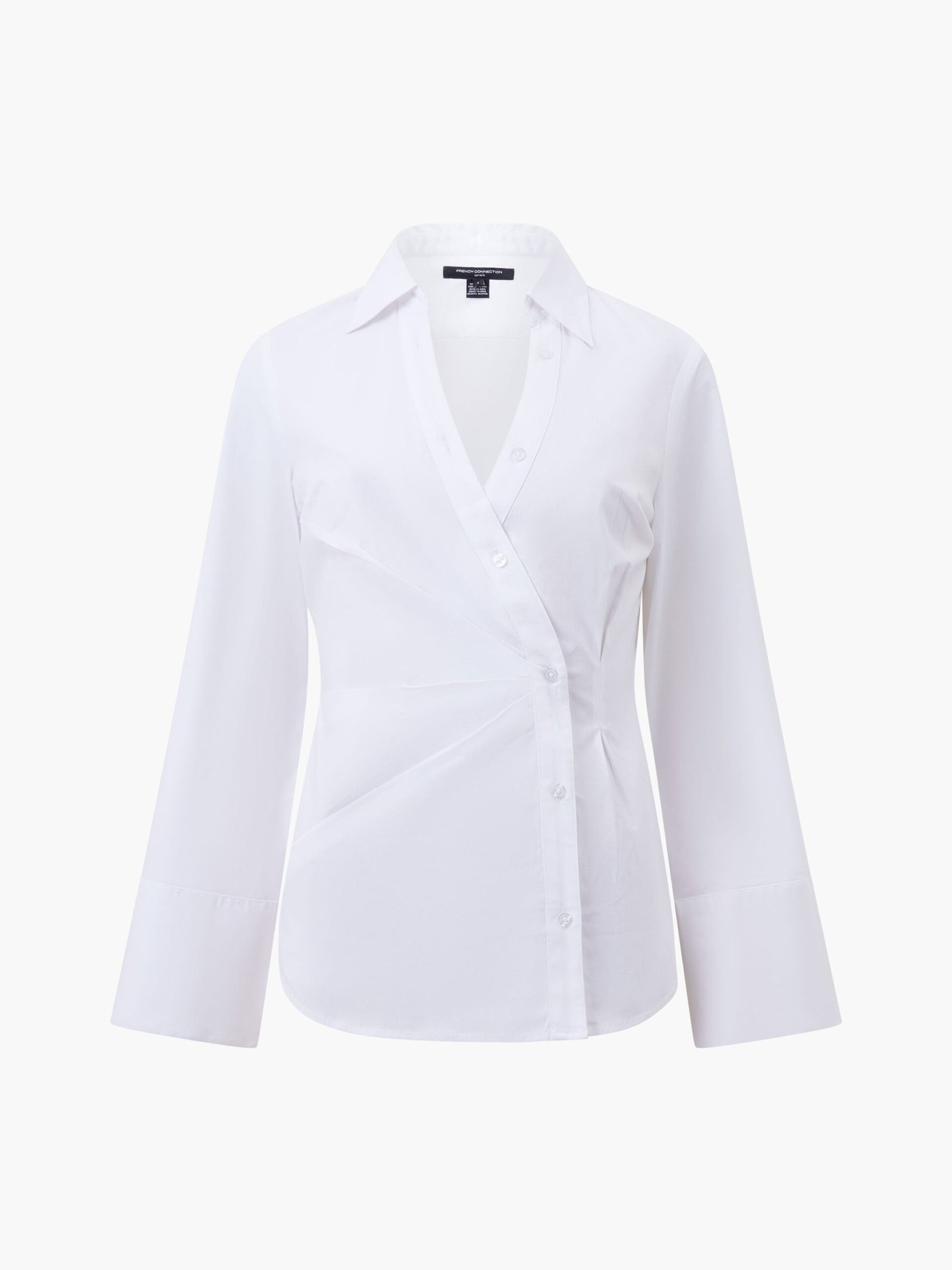 Isabelle Poplin Aysmmetric Shirt - Image 5